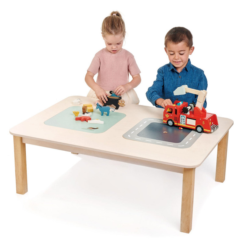 Tender leaf toys - Barnbord med förvaring