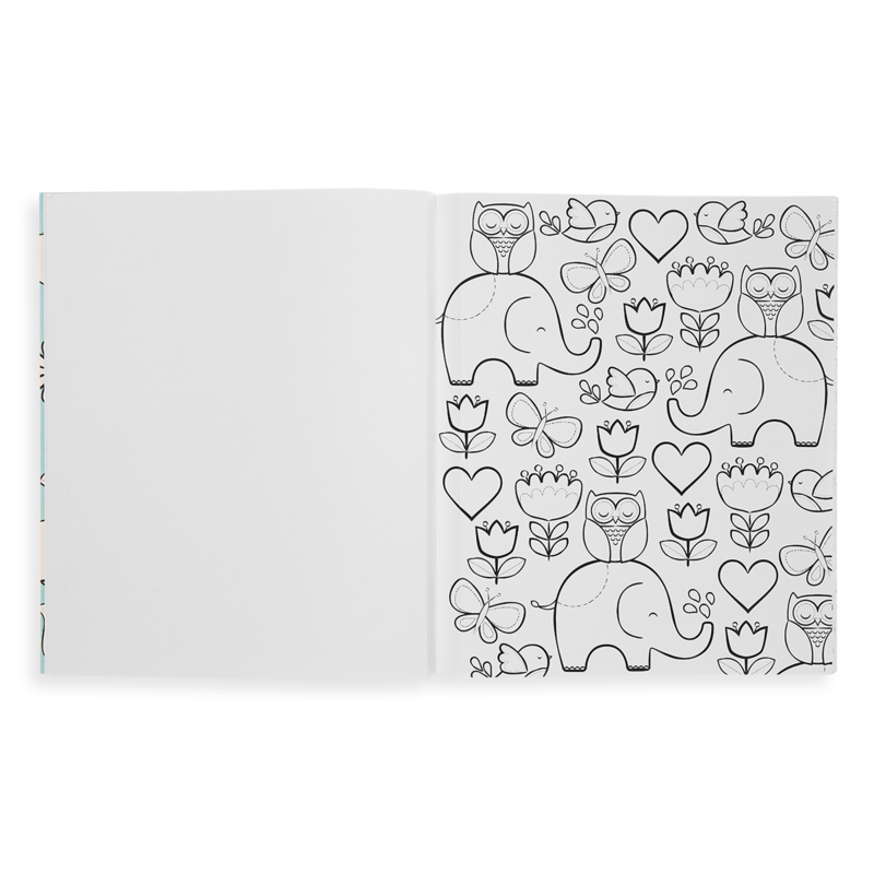 OOLY - Målarbok - Little Cozy Critters