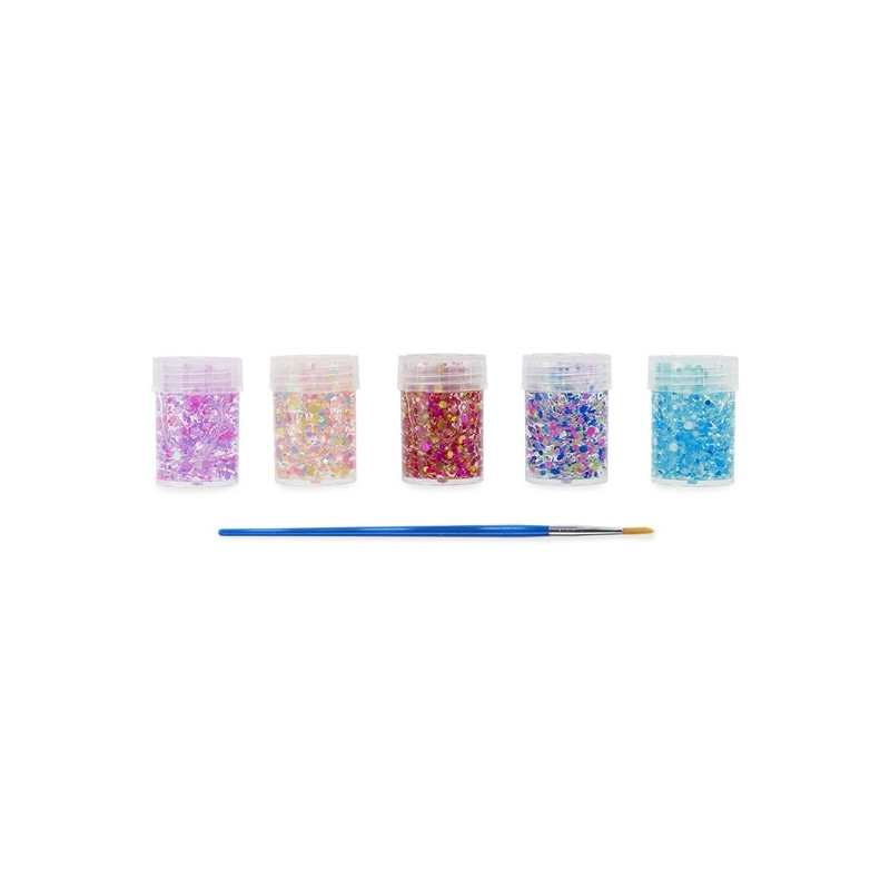 OOLY - Mini dots pixie paste - 5-pack Glitterlim