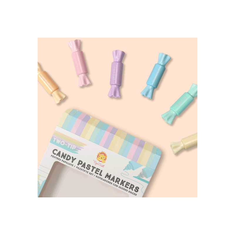 Tiger Tribe -  Markeringspennor - Candy
