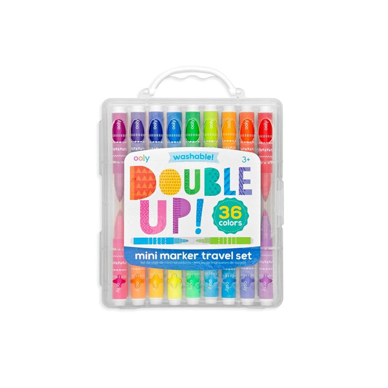 OOLY - Double Up 2 in 1 Mini Markers