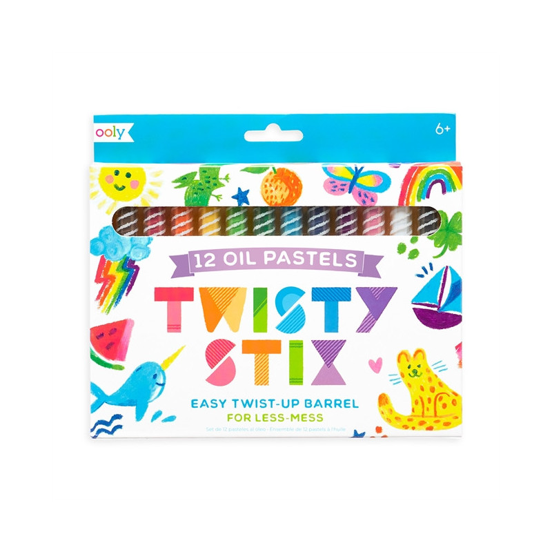 OOLY - Twisty sticks - Pastellkritor