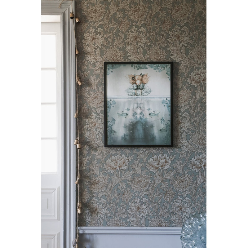 Mrs Mighetto -  Poster, Lonely in the land of letters 40x50cm