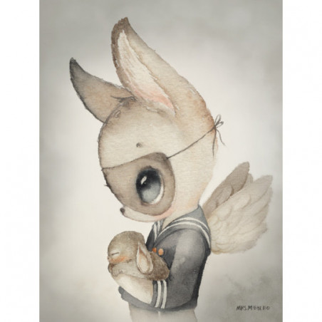 Mrs Mighetto - Poster Mini, Mr James 18x24 cm