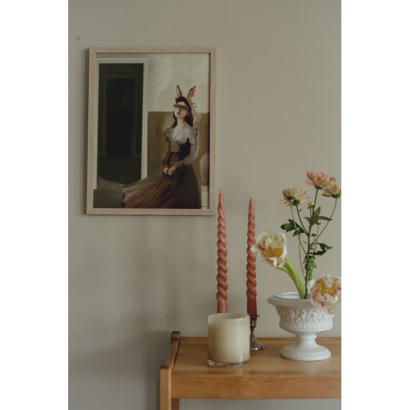Mrs Mighetto - Poster, Lady Almond 30x40 cm