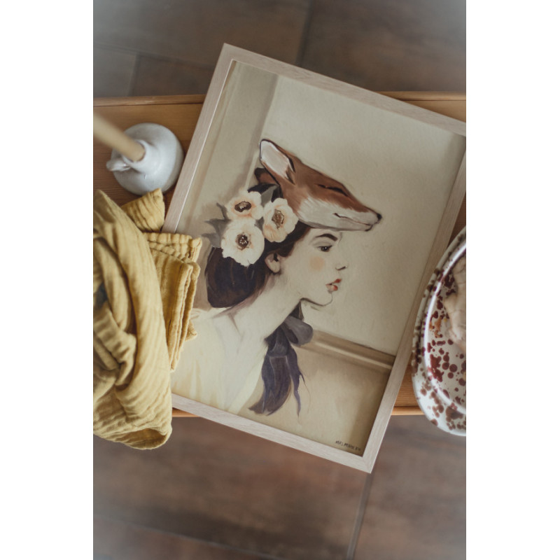 Mrs Mighetto - Poster, Lady Meadow 30x40 cm