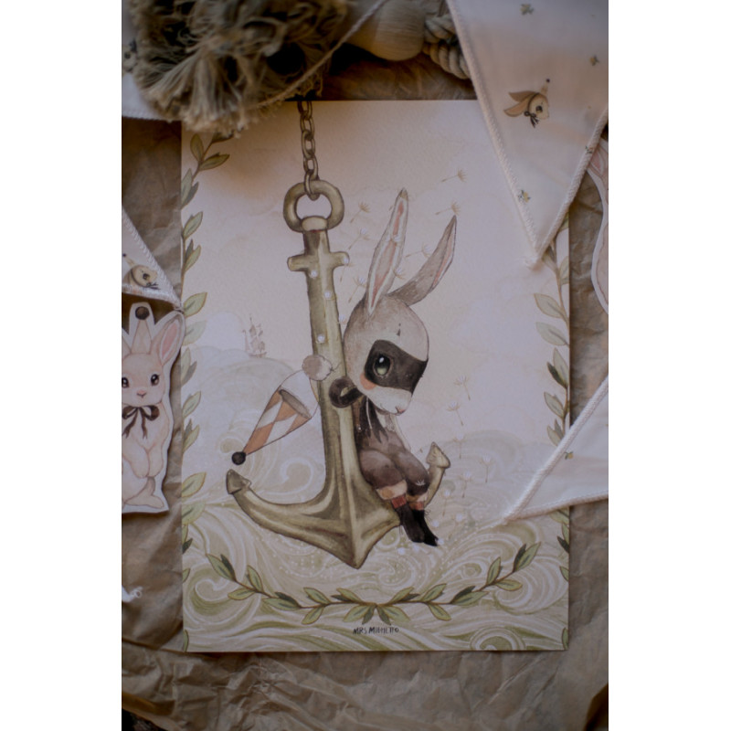 Mrs Mighetto - Poster Mini, My Anchor 21x30 cm