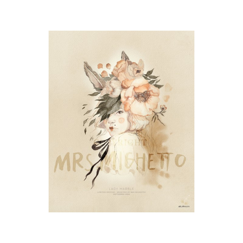 Mrs Mighetto - Poster, Lady Marble 40x50 cm