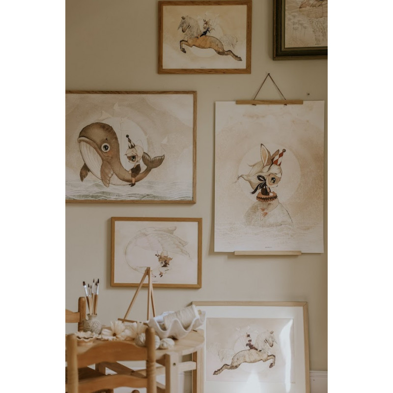 Mrs Mighetto - Poster David & Dive 30x40 cm