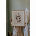 Mrs Mighetto - Poster, Dear Meow 30x40 cm