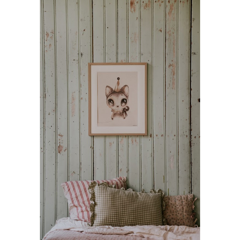 Mrs Mighetto - Poster, Dear Meow 30x40 cm