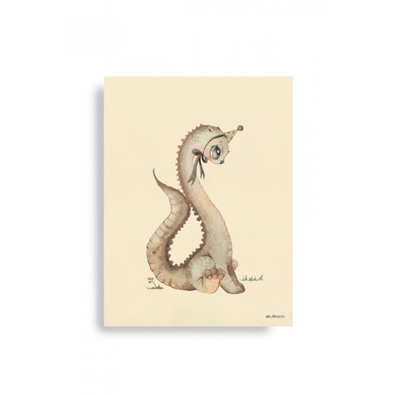 Mrs Mighetto - Poster, Dear Dino 30x40 cm