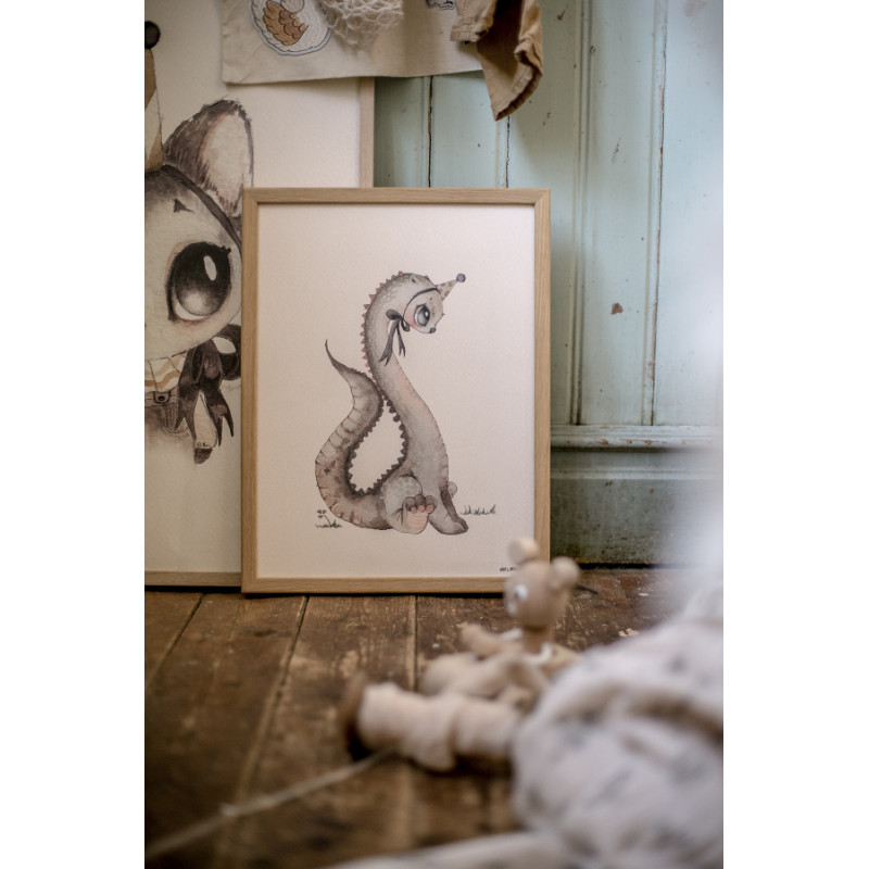 Mrs Mighetto - Poster, Dear Dino 30x40 cm