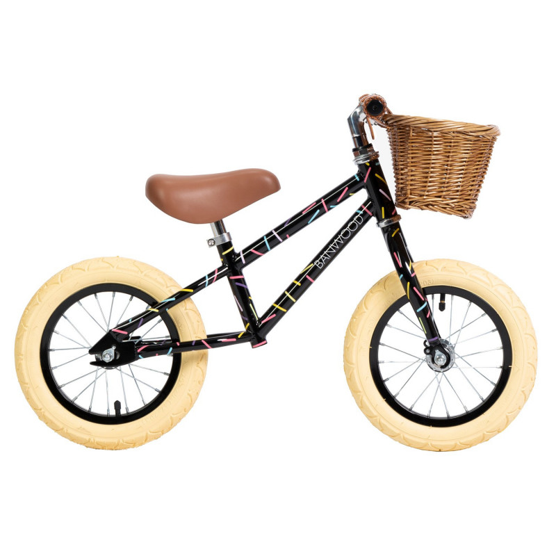 Banwood - Balanscykel First Go! 12" Allegra black