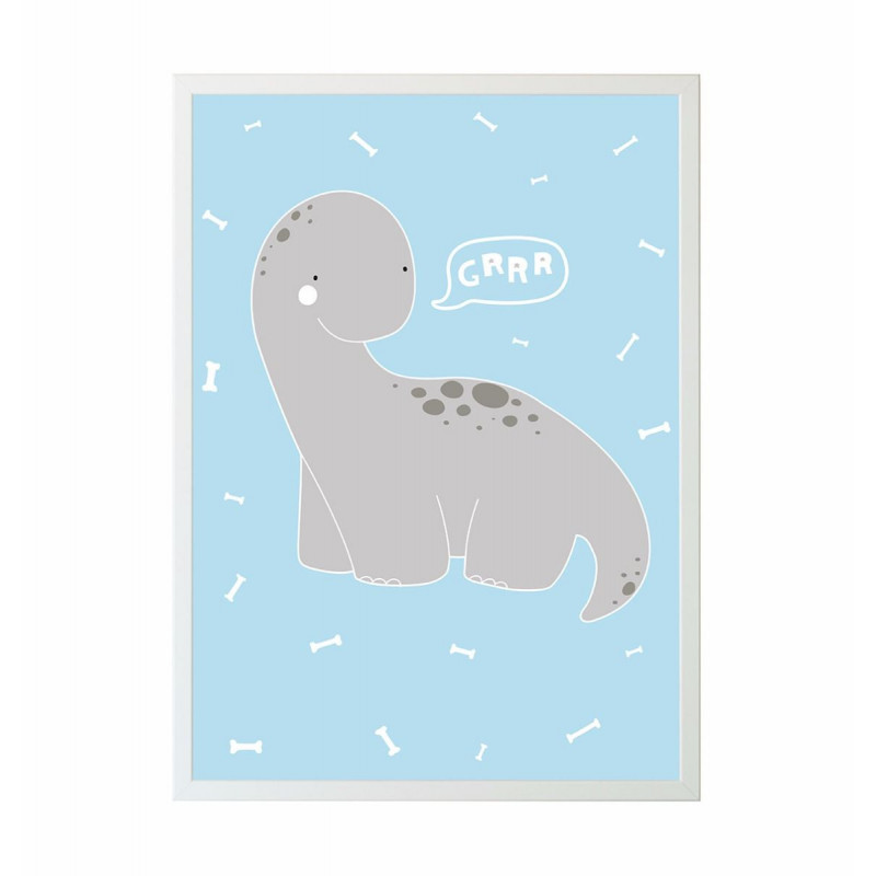 A little lovely company - Poster Brontosaurus, 50x70 cm