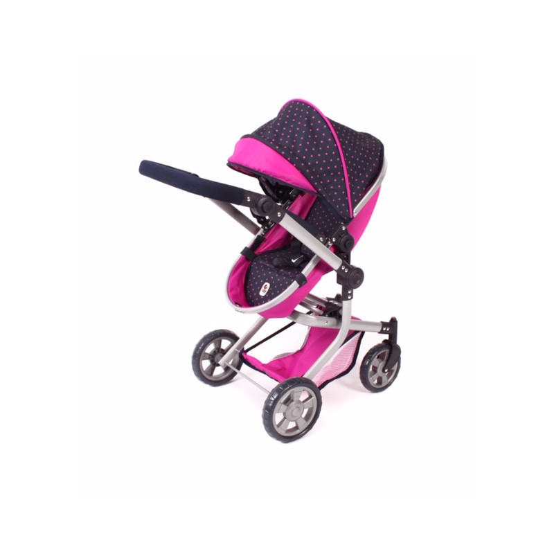 Bayer chic -  Dockvagn Kombi Mika Pink/blue