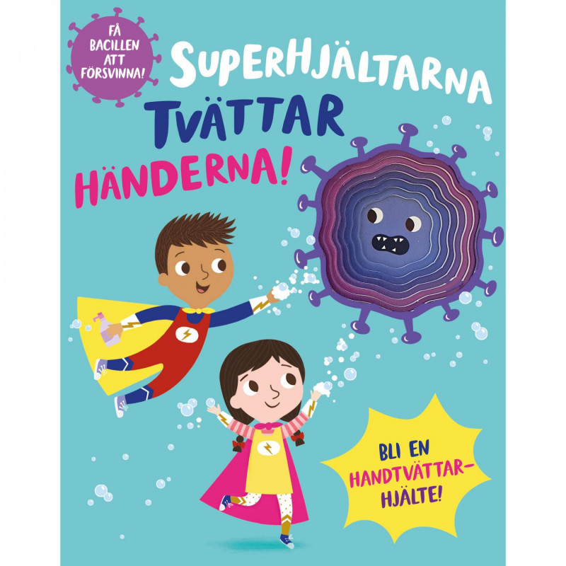 Barthelson Förlag - Superhjältarna tvättar händerna