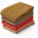Liewood - Leon muslin cloth 4-pack, Tuscany rose multi