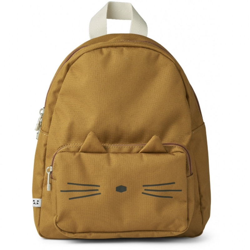 Liewood - Allan ryggsäck, Cat Golden caramel