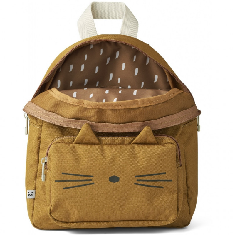 Liewood - Allan ryggsäck, Cat Golden caramel