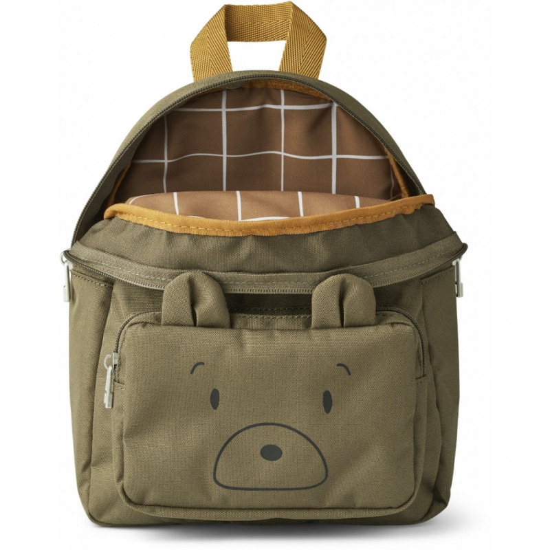 Liewood - Allan ryggsäck, Mr Bear Khaki