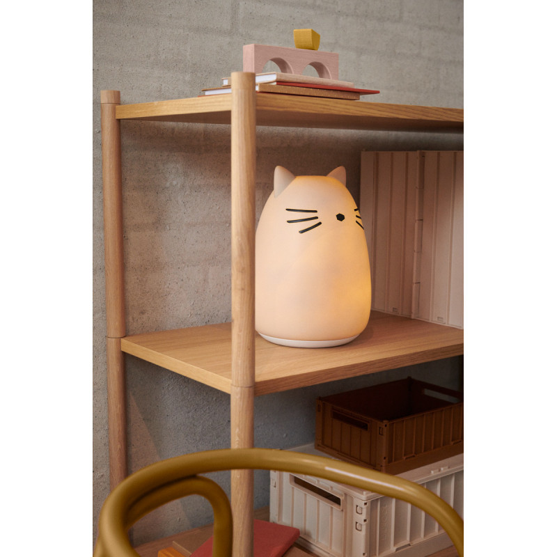 Liewood - Stor nattlampa Jimbo,  Cat Golden caramel