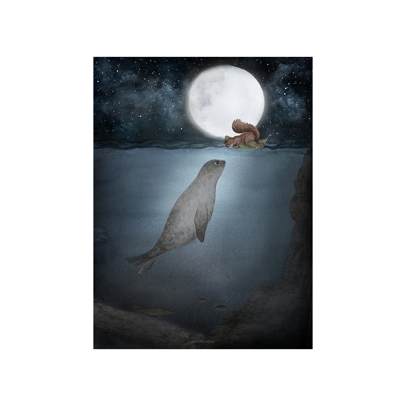 Fashionell - A Forest Fairy Tale - Freja & Harry 30x40cm