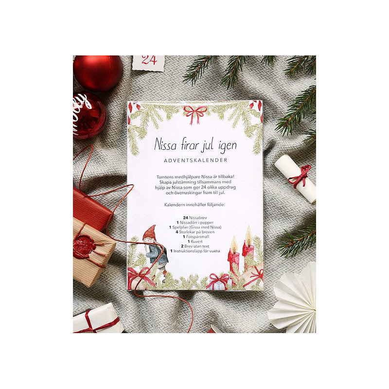 Fashionell - Adventskalender - Nissa firar jul igen