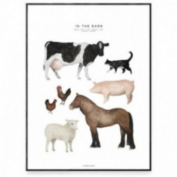 Fashionell - Poster - In the Barn, 40x50 cm