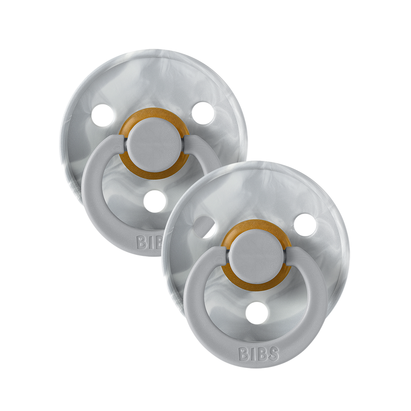 Bibs Napp - 2-pack Napp, Cloud Ivory 6-18 mån