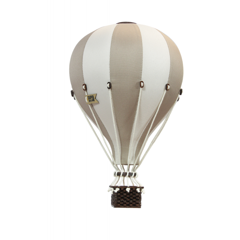 Super Balloon - Luftballong Small beige/gräddvit