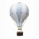 Super Balloon - Luftballong Medium ljusblå / vit