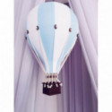 Super Balloon - Luftballong Medium ljusblå / vit