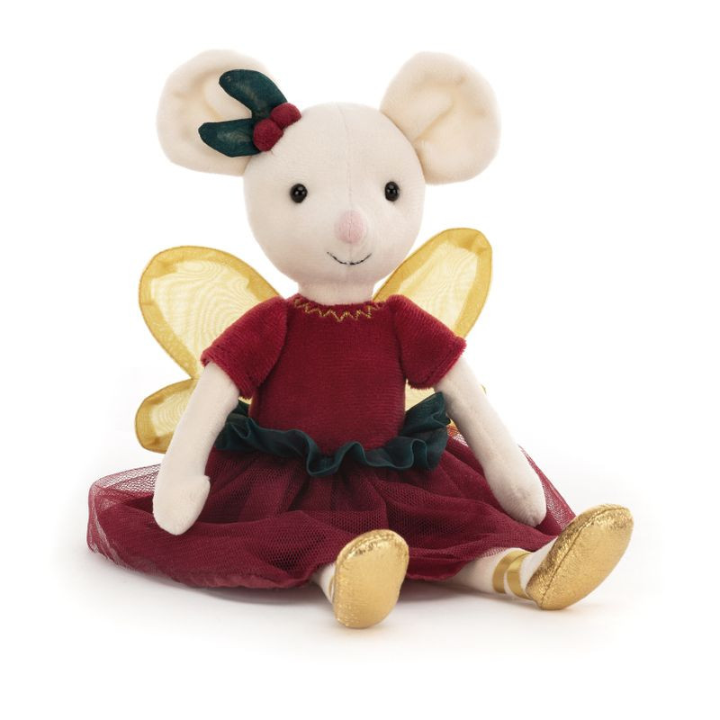 Jellycat -  Mus med Änglavingar