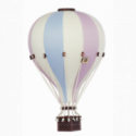 Super Balloon - Luftballong Medium gräddvit/ljusblå/rosa