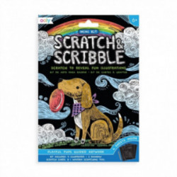 OOLY - Scratch & Scribble MINI - Playful puppy
