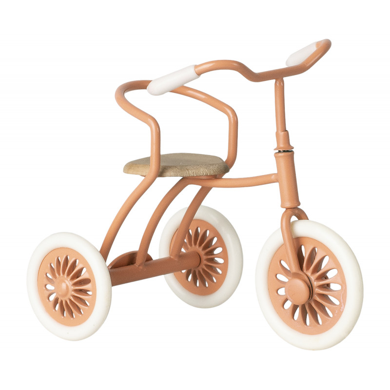 Maileg - Abri à tricycle Mouse, coral