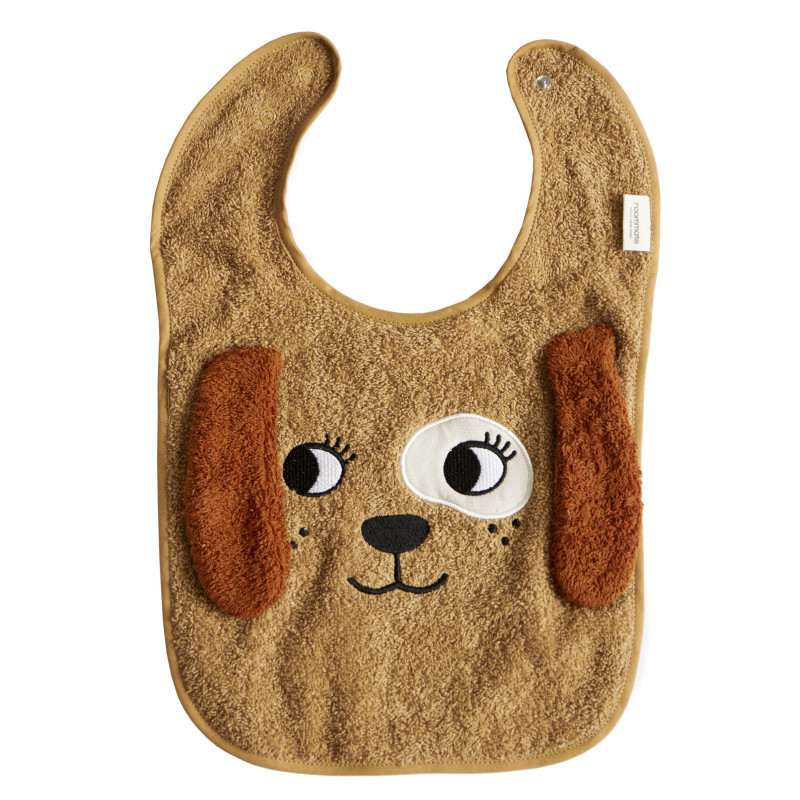 Roommate - Bib - DOG, tan