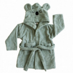 Roommate - Bathrobe - KOALA, sea grey (1-2 years)