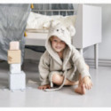 Roommate - Bathrobe - MOUSE grey (3-4 years)