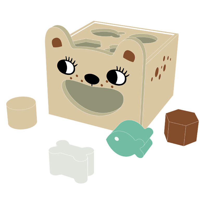 Roommate - Sorting Box - Bear