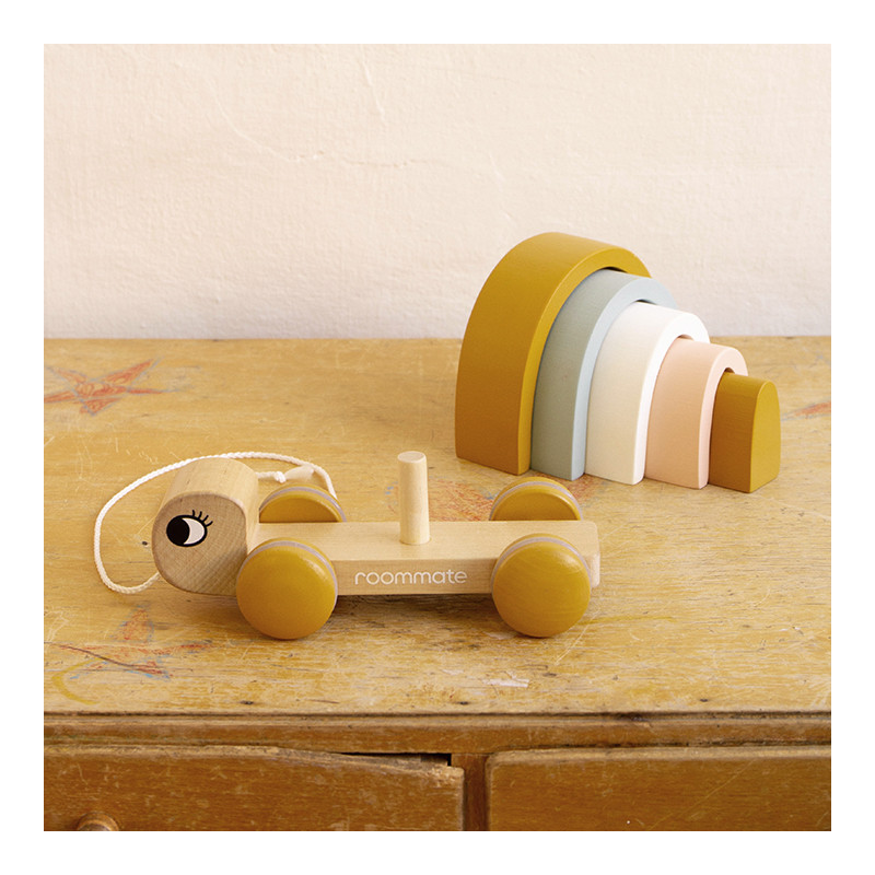 Roommate - Turtle - Pull-along & Stacking Toy