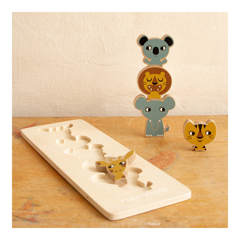 Roommate - Totem Puzzle - Jungle Life