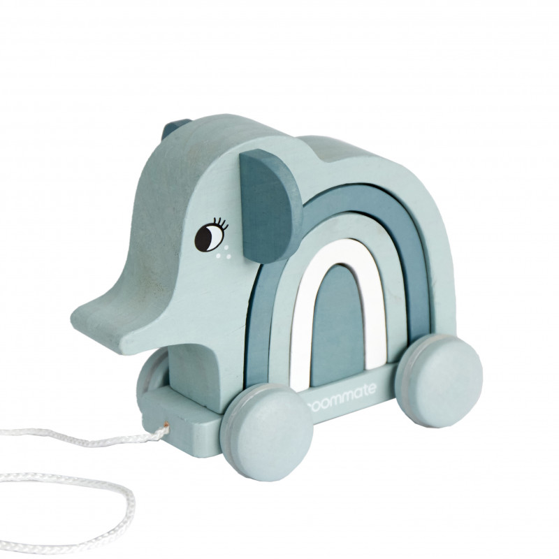 Roommate - Elephant - Pull-along & Stacking Toy