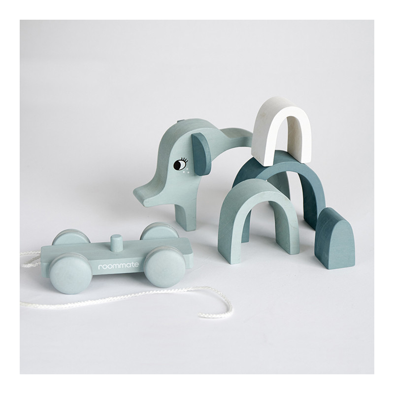 Roommate - Elephant - Pull-along & Stacking Toy