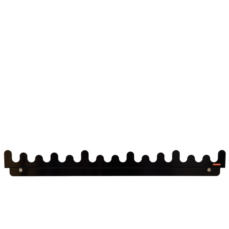 Roommate - Doodle Drop Picture shelf Black