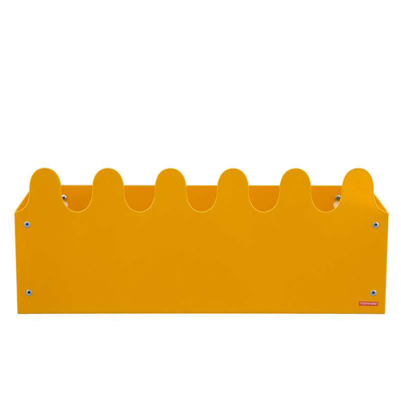 Roommate - Sinus Box & Coat rack Yellow