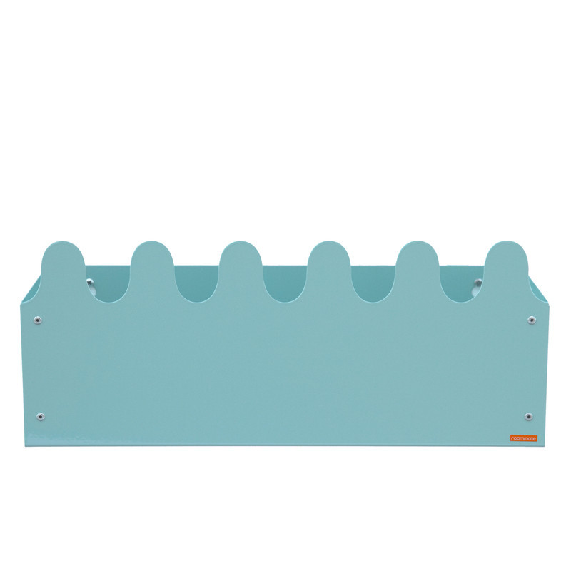 Roommate - Sinus Box & Coat rack Pastel Blue/green