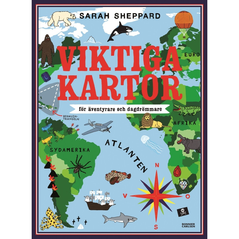 Bonnier - Viktiga Kartor, travel size