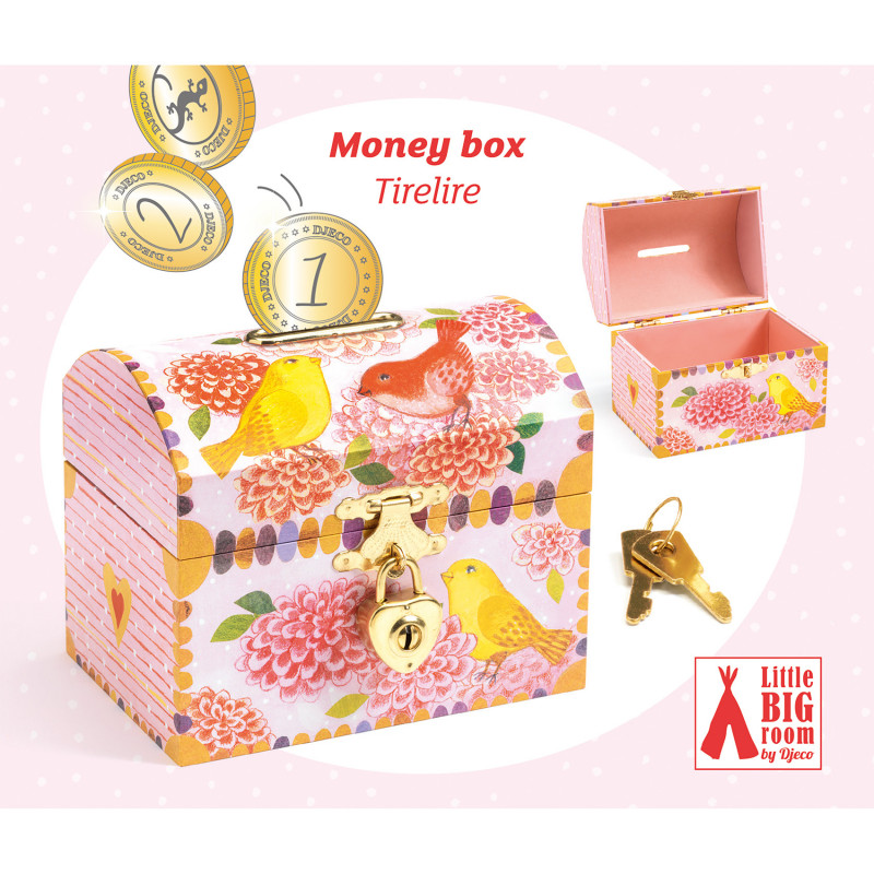 Djeco - Money Box, Birds